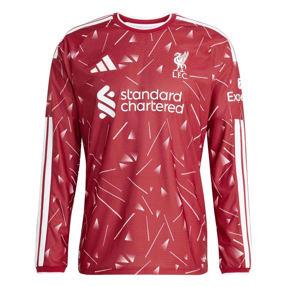 Long Sleeve Player Edition Liverpool FC Home Uniform 26/27